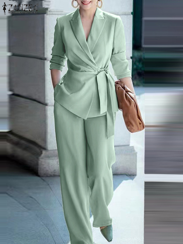 Women Formal Wear Set - 잔제아 봄 2피스 오피스 여성 정장