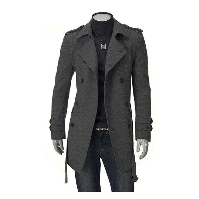 Tailored Coat Wool - 맞춤 제작 남성용 롱 코트 겨울