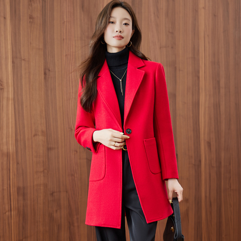 Women Formal Wear Korean - 2025년 신상 여성 코트 한국 스타일
