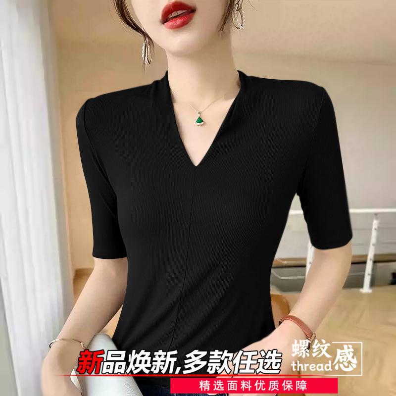 Women Formal Wear Shirts - 여성용 나이를 잊게 하는 티셔츠, 시원한