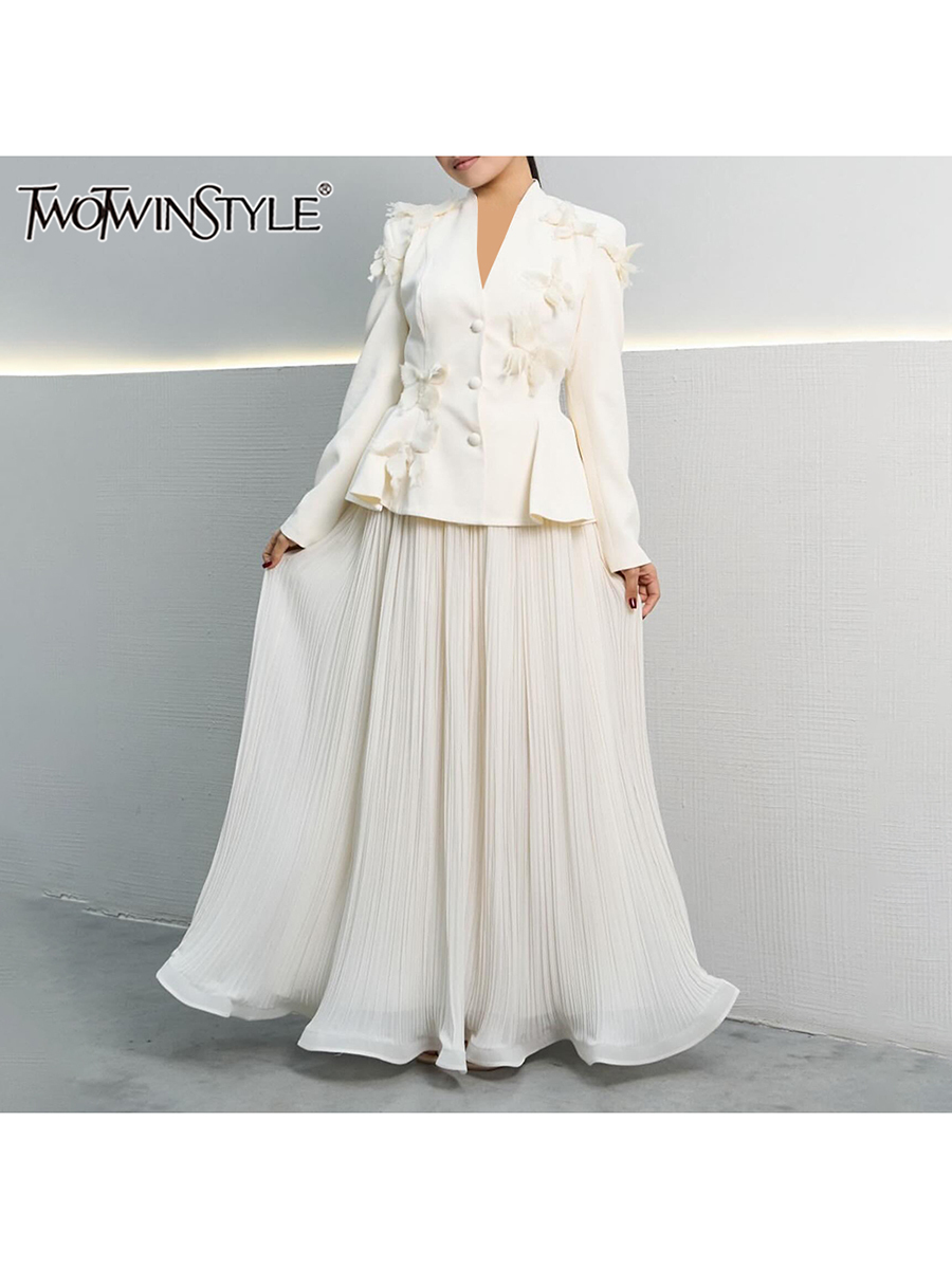 Women Formal Wear Set - TWOTWINSTYLE 여성을위한 우아한 두 조각 세트