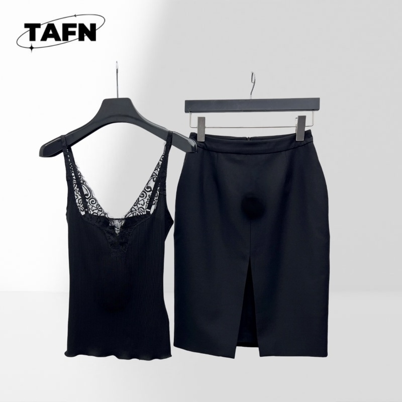 Women Formal Wear Set - 패션을 선도하는 여성용 스커트와 탑 세트,