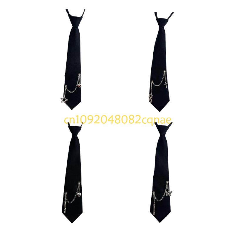 Women Formal Wear Korean - 한국 넥타이 지퍼 여밈 간편한 온/오프