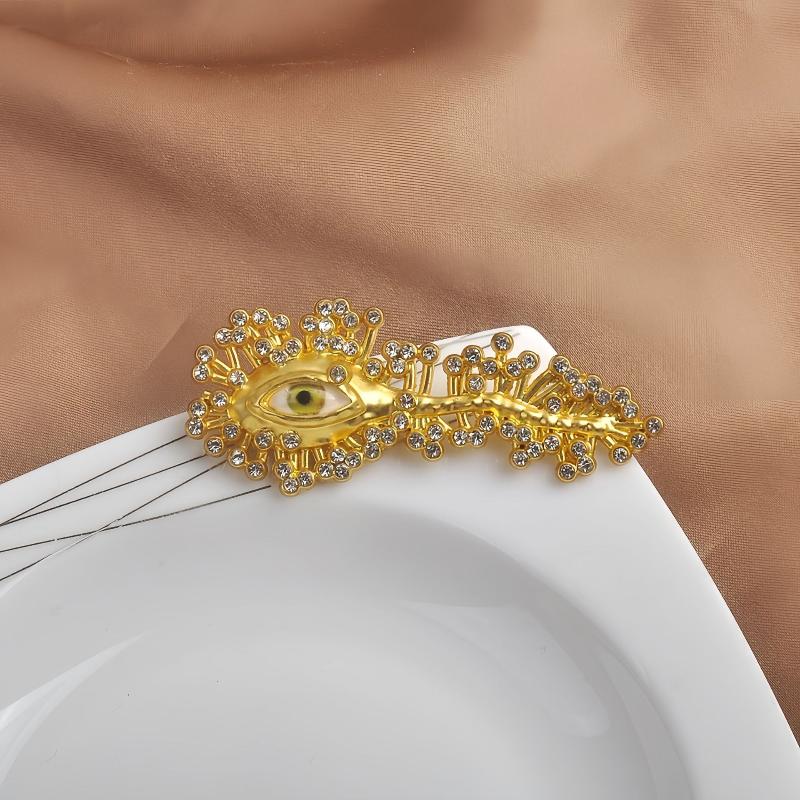 여성을 위한 미니멀리스트 라인스톤 눈 모양 브로치, 심 - Women Formal Wear For Meeting 리뷰 및 가격