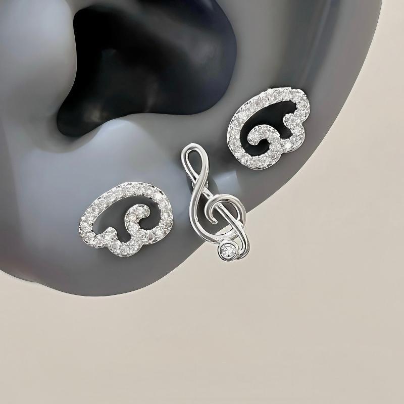미니 천사 날개 음표 스터드 귀걸이 1/2/3Pcs 여 - Women'S Formal Dinner Wear 리뷰 및 가격