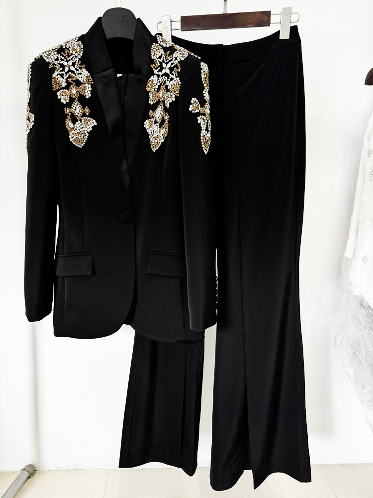 하이 스트리트 최신 2026 디자이너 정장 여성용 비즈 - Women Formal Wear Set 리뷰 및 가격