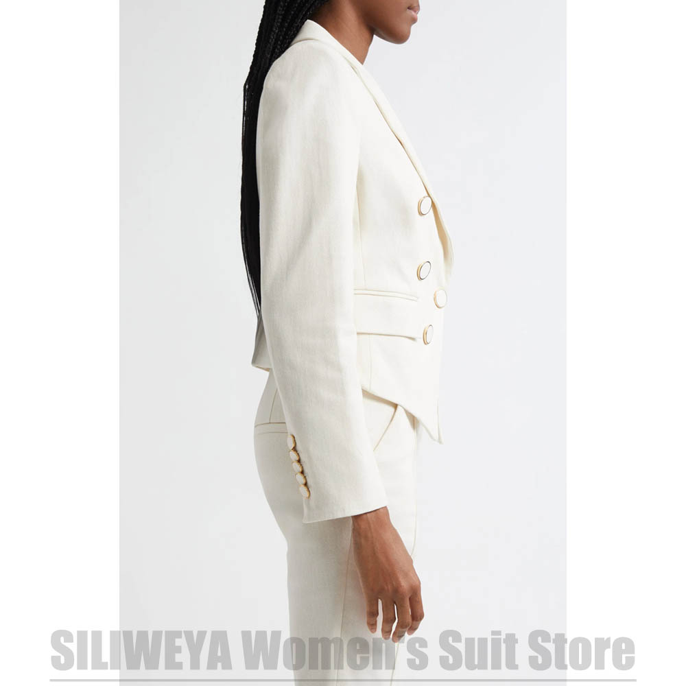 여성 정장 투피스 패션 더블 브레스티드 솔리드 컬러 의 - Women Formal Wear For Meeting 리뷰 및 가격