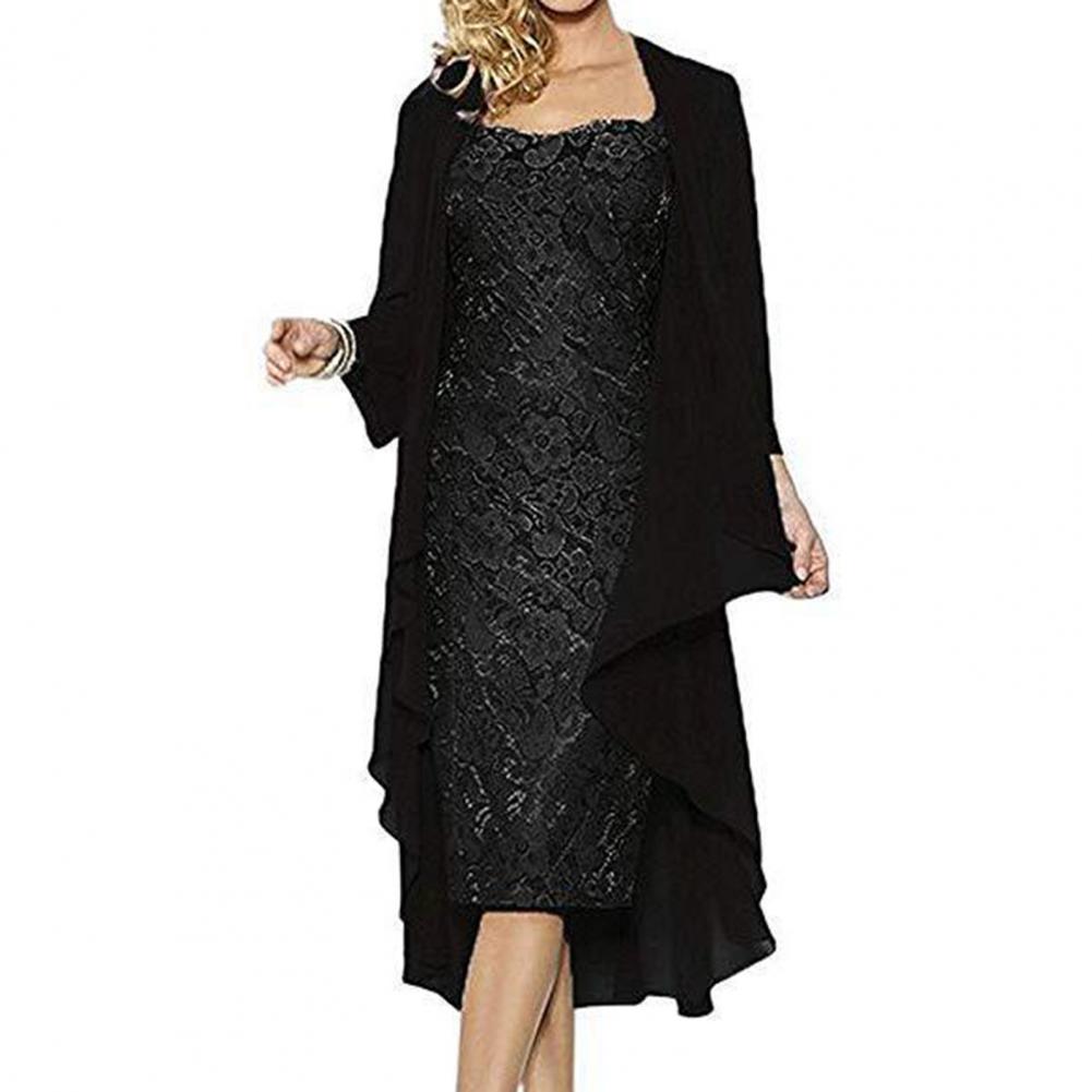 정장 드레스 세트 여성 복장 우아한 꽃 패턴 레이스 빈 - Women Formal Wear Set 리뷰 및 가격