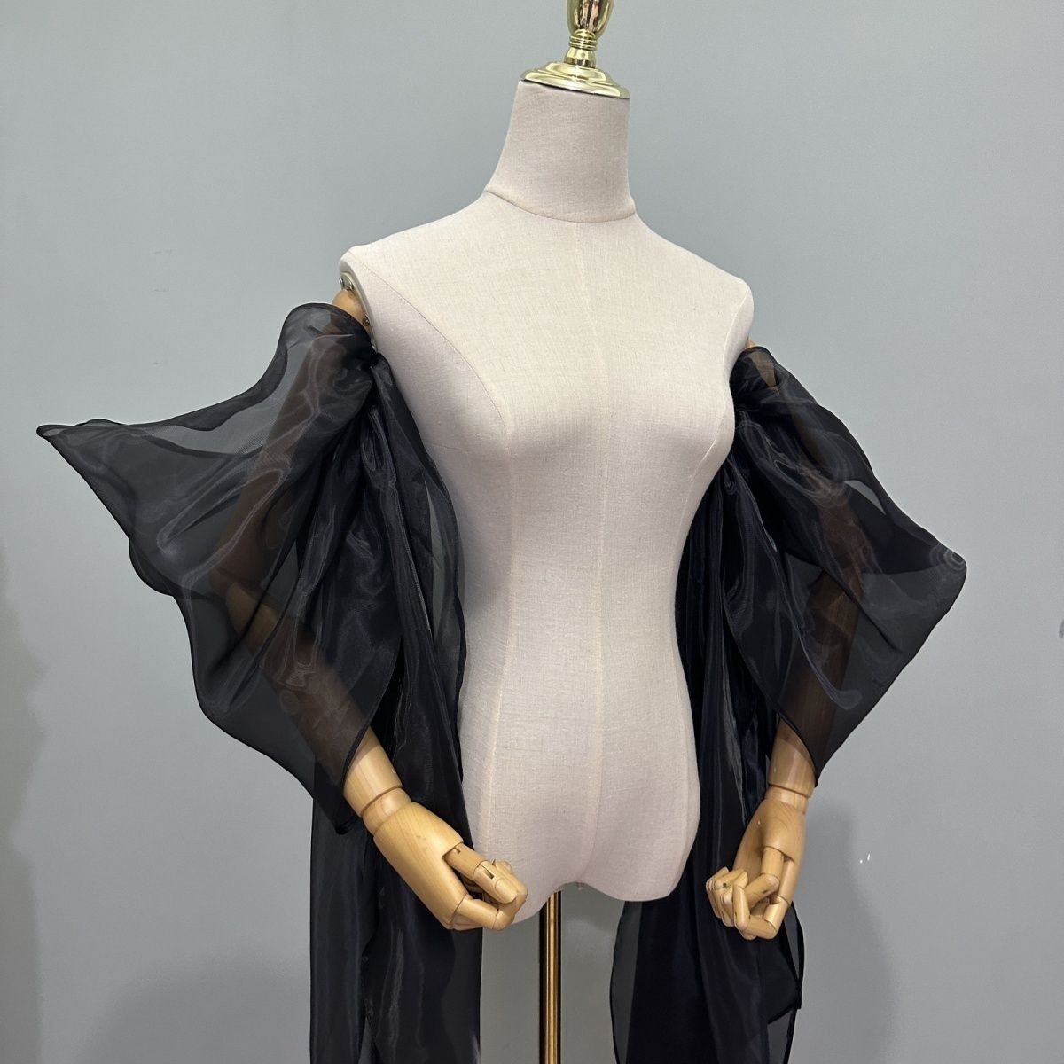 브라이덜 슬리브 오간자 탈부착 가능한 풍성한 롱테일 여 - Women'S Formal Wear To A Wedding 리뷰 및 가격