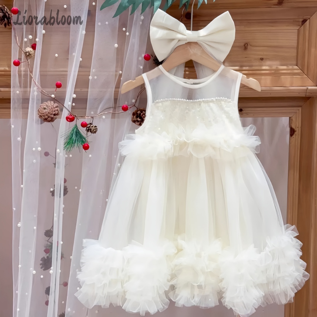 여아용 튤 가운 레이어드 스커트 디자인 플라워 걸 드레 - Women Formal Wear Designers 리뷰 및 가격