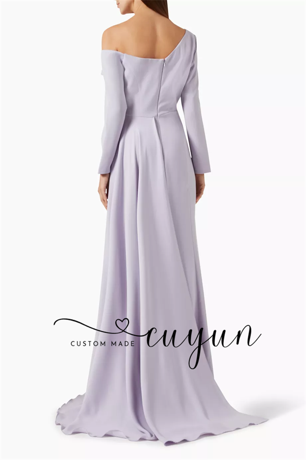 CUYUN 맞춤형 원숄더 우아한 정장 이브닝 드레스 수 - Women'S Formal Dinner Wear 리뷰 및 가격