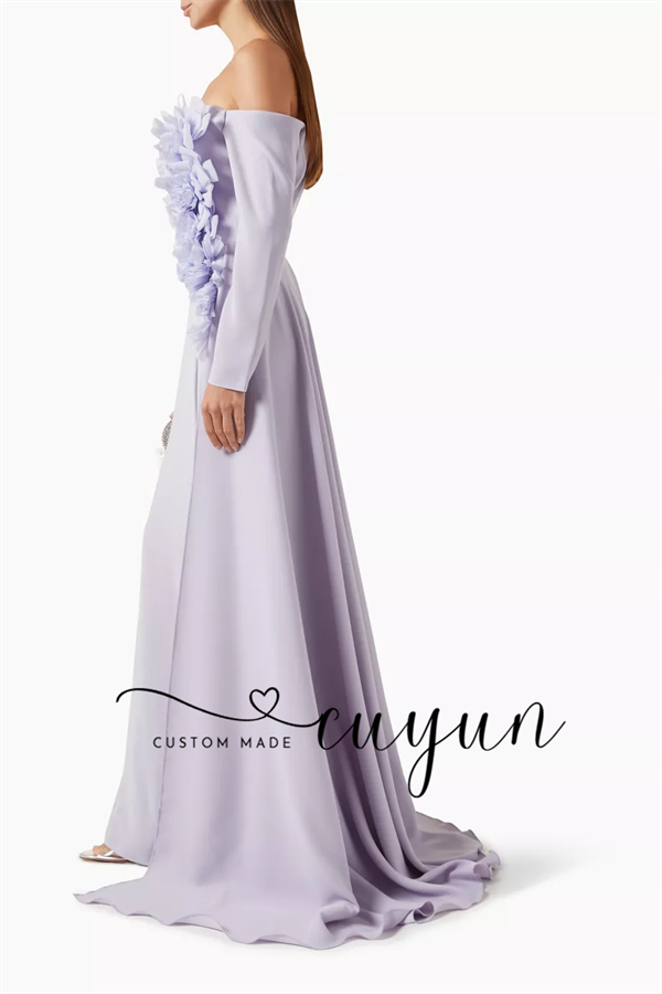 CUYUN 맞춤형 원숄더 우아한 정장 이브닝 드레스 수 - Women'S Formal Dinner Wear 리뷰 및 가격
