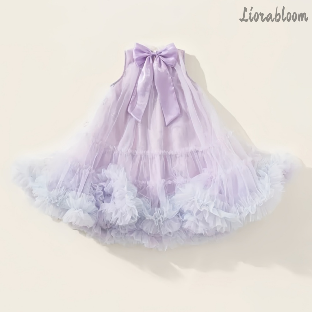 보라색 일상 공주 드레스 정장 가운 레이스 밑단 리본  - Women'S Formal Wear To A Wedding 리뷰 및 가격