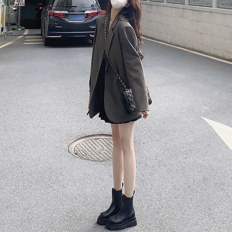 롱 블레이저 여성 비대칭 디자인 레이스업 출퇴근용 기품 - Women Formal Wear Designers 리뷰 및 가격