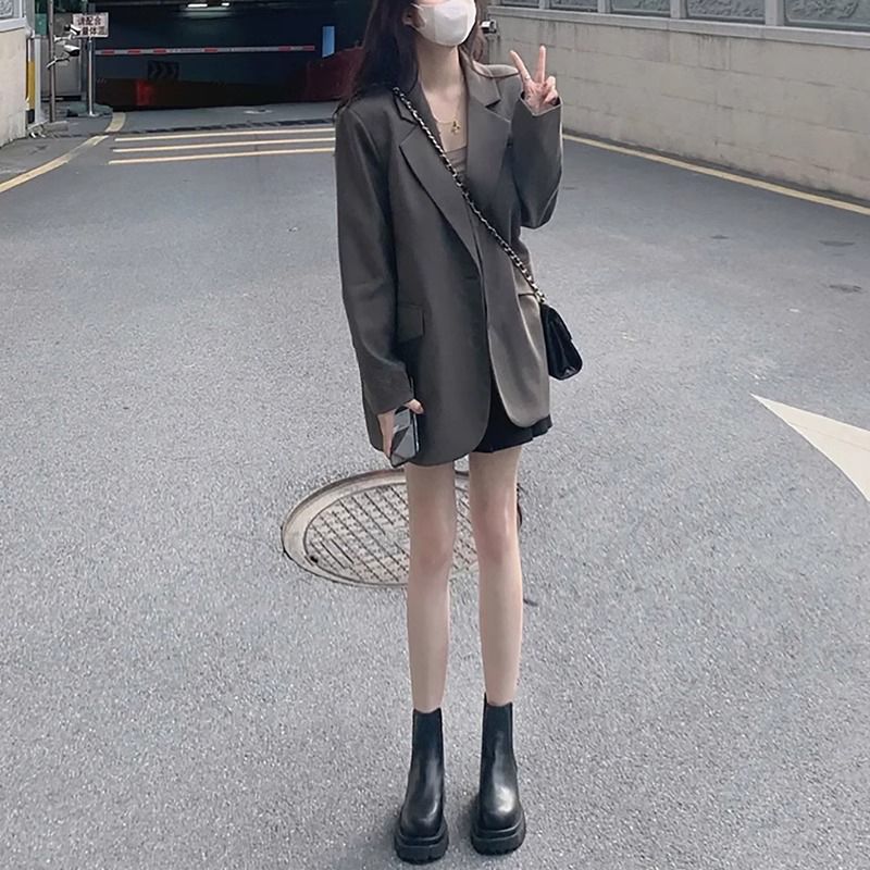 롱 블레이저 여성 비대칭 디자인 레이스업 출퇴근용 기품 - Women Formal Wear Designers 리뷰 및 가격