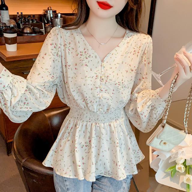 긴 소매 셔츠 여성 격자 무늬 버튼 다운 오버 사이즈  - Women Formal Wear Korean 리뷰 및 가격