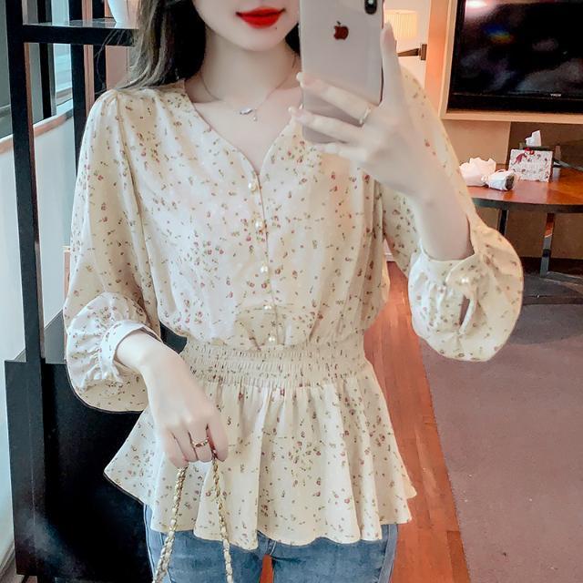 긴 소매 셔츠 여성 격자 무늬 버튼 다운 오버 사이즈  - Women Formal Wear Korean 리뷰 및 가격