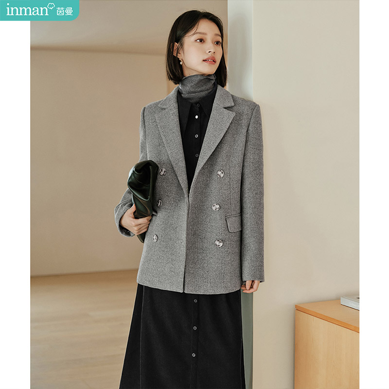 인먼 이너 패딩 울 블렌드 코트 2025 겨울 여성용  - Tailored Coat Wool 리뷰 및 가격