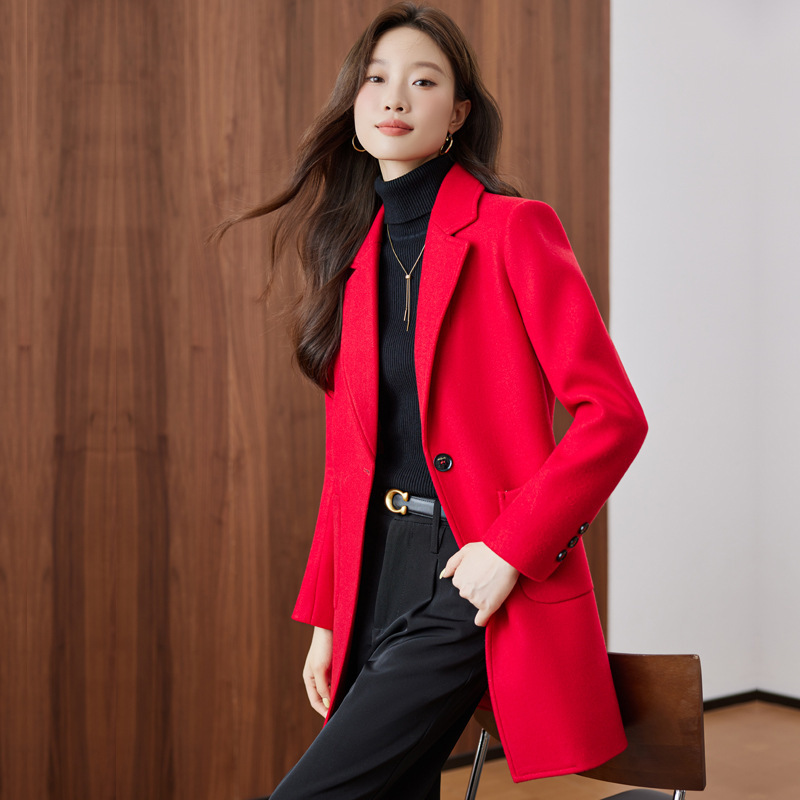 2025년 신상 여성 코트 한국 스타일 프로페셔널 중간 - Women Formal Wear Korean 리뷰 및 가격
