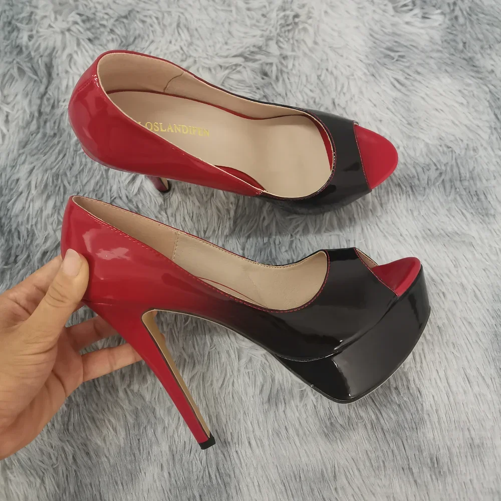 여성용 스틸레토 섹시 펌프스 14cm 초고층 플랫폼 오 - Women'S Formal Wear To A Wedding 리뷰 및 가격