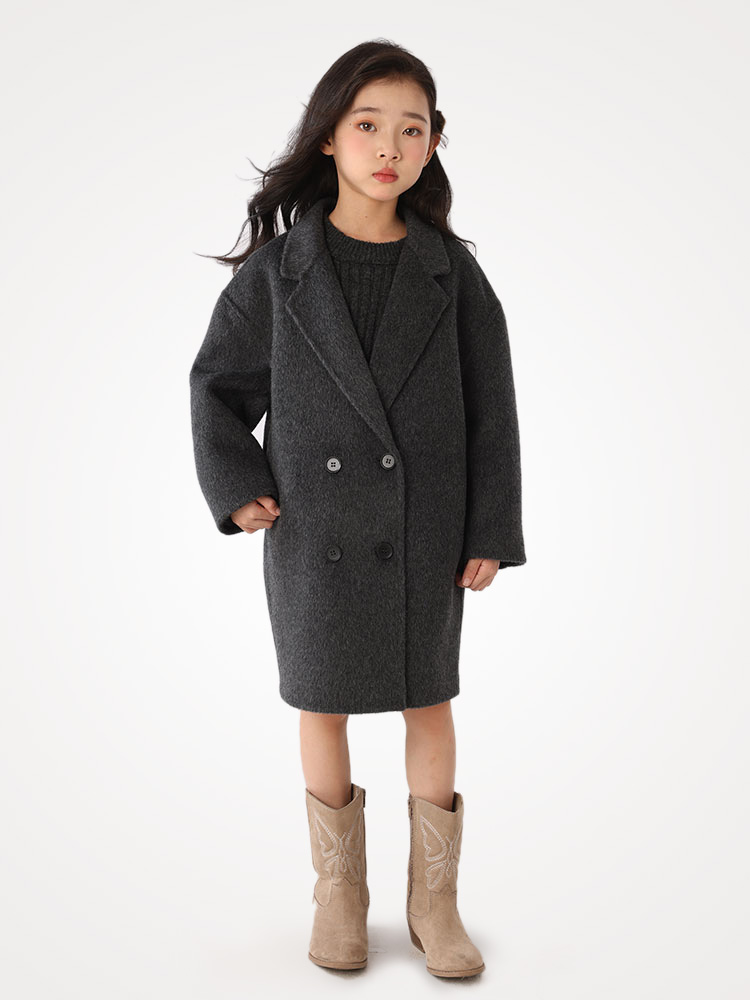 어린이용 100% 순수 양모 양면 코트 안감 없는 핸드 - Tailored Coat Wool 리뷰 및 가격