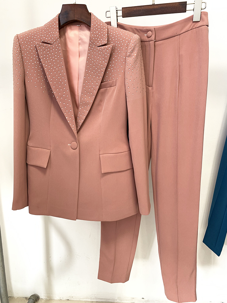 하이 스트리트 최신 2026 S/S 커리어 패션 디자이 - Women Formal Wear Set 리뷰 및 가격