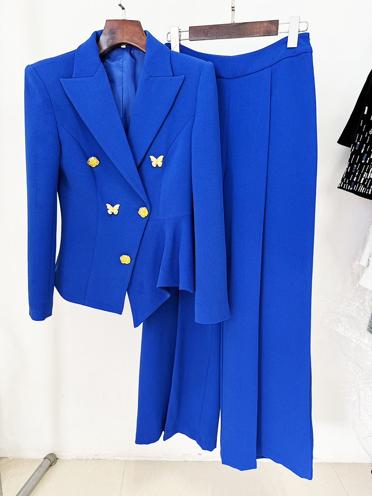 하이 스트리트 최신 패션 2026 디자이너 블레이저 수 - Women Formal Wear Set 리뷰 및 가격