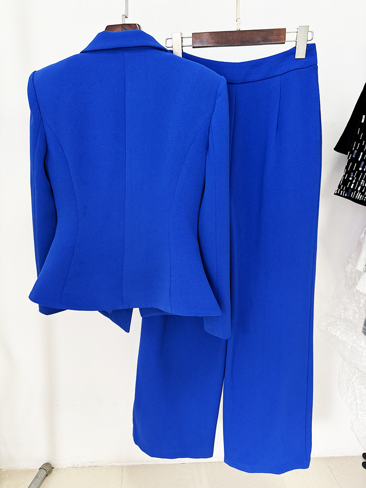 하이 스트리트 최신 패션 2026 디자이너 블레이저 수 - Women Formal Wear Set 리뷰 및 가격