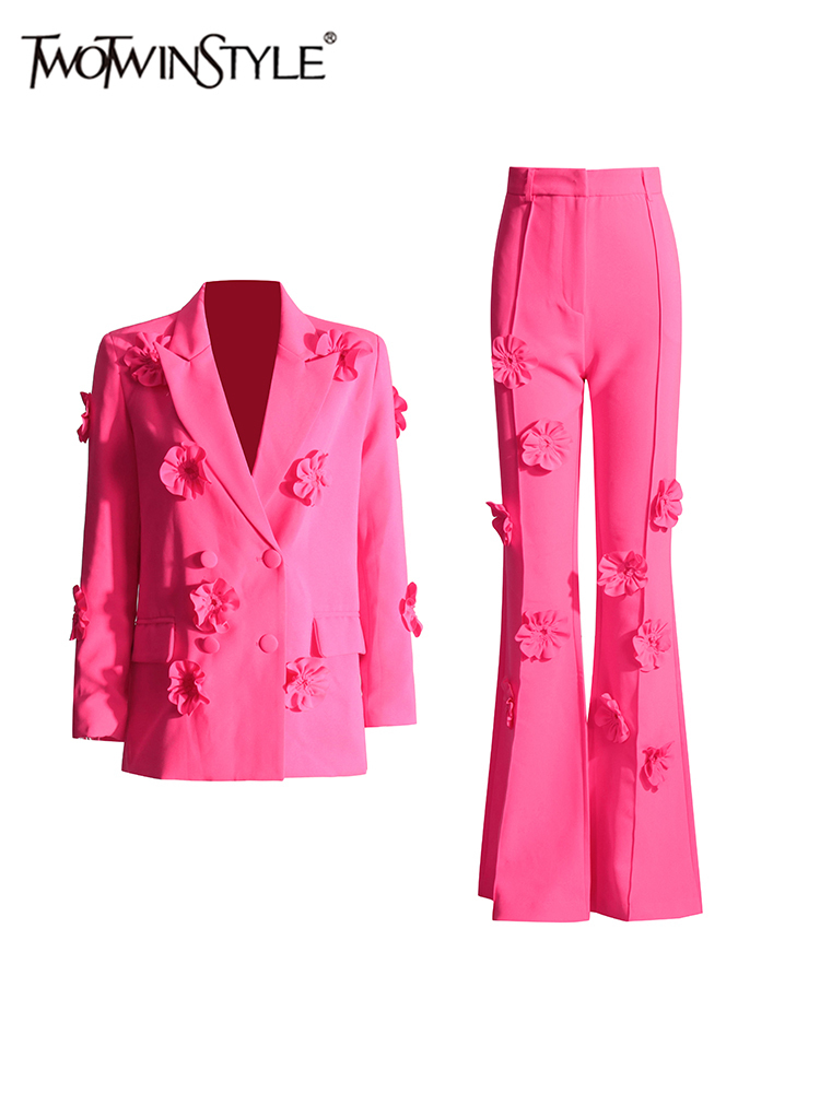 TWOTWINSTYLE 여성용 스플라이스 아플리케 세트 - Women Formal Wear Set 리뷰 및 가격