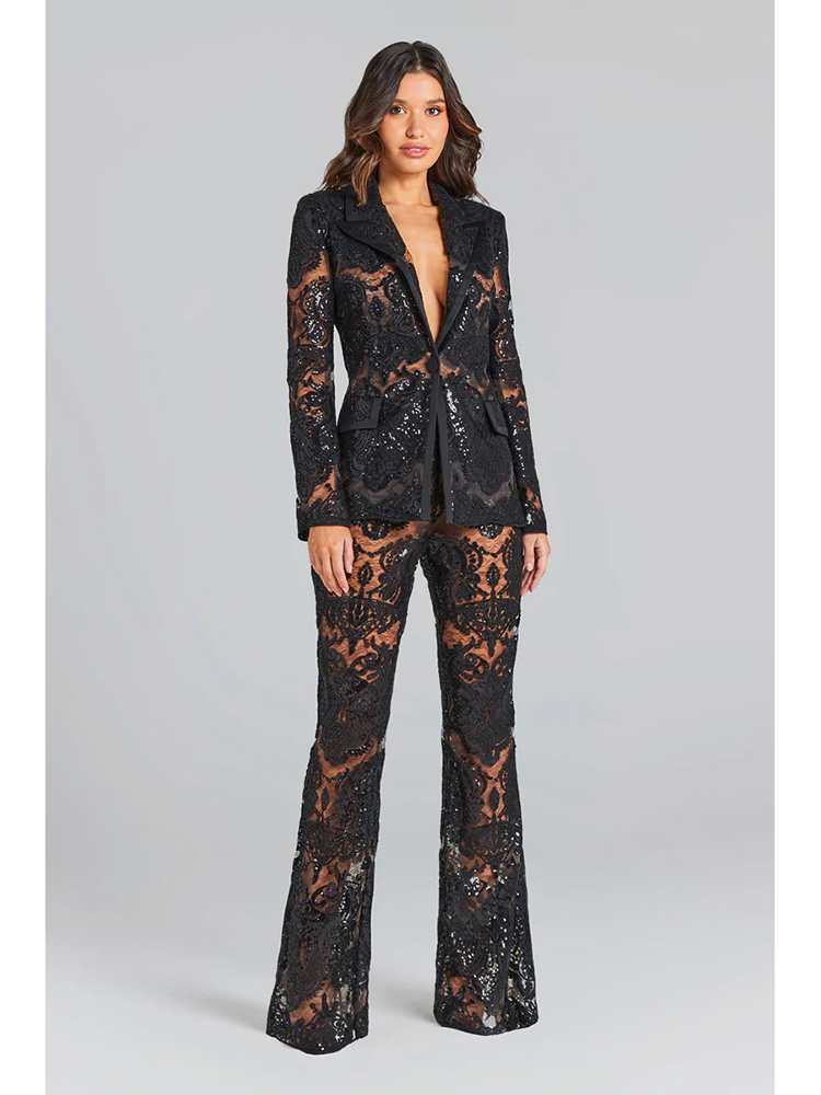하이 스트리트 최신 2026 디자이너 런웨이 수트 세트 - Women Formal Wear Set 리뷰 및 가격
